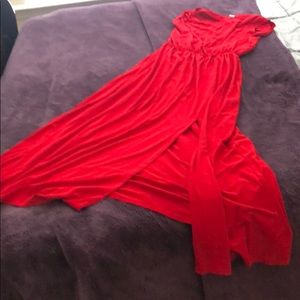 DRY CLEANED MAXI DRESS